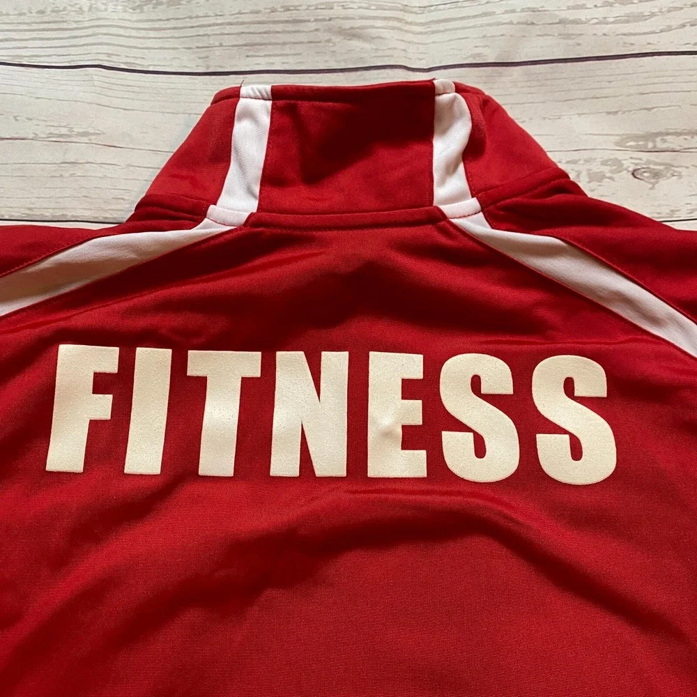 NWT Nike Team Overtime Full Zip Track Jacket Men's Red Size Large 